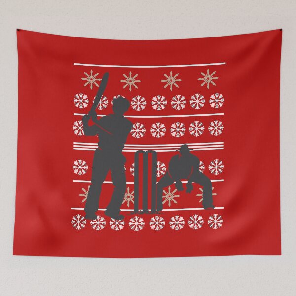 Artikelvorschau, Cricket Cricketspieler Geschenk Weihnachten entworfen und verkauft von tarek25.
