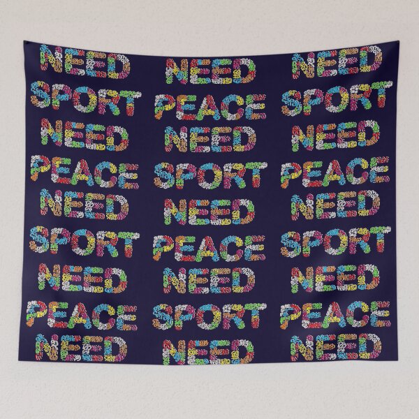 Item preview, " Need Peace Need Sport " designed and sold by Karotene.
