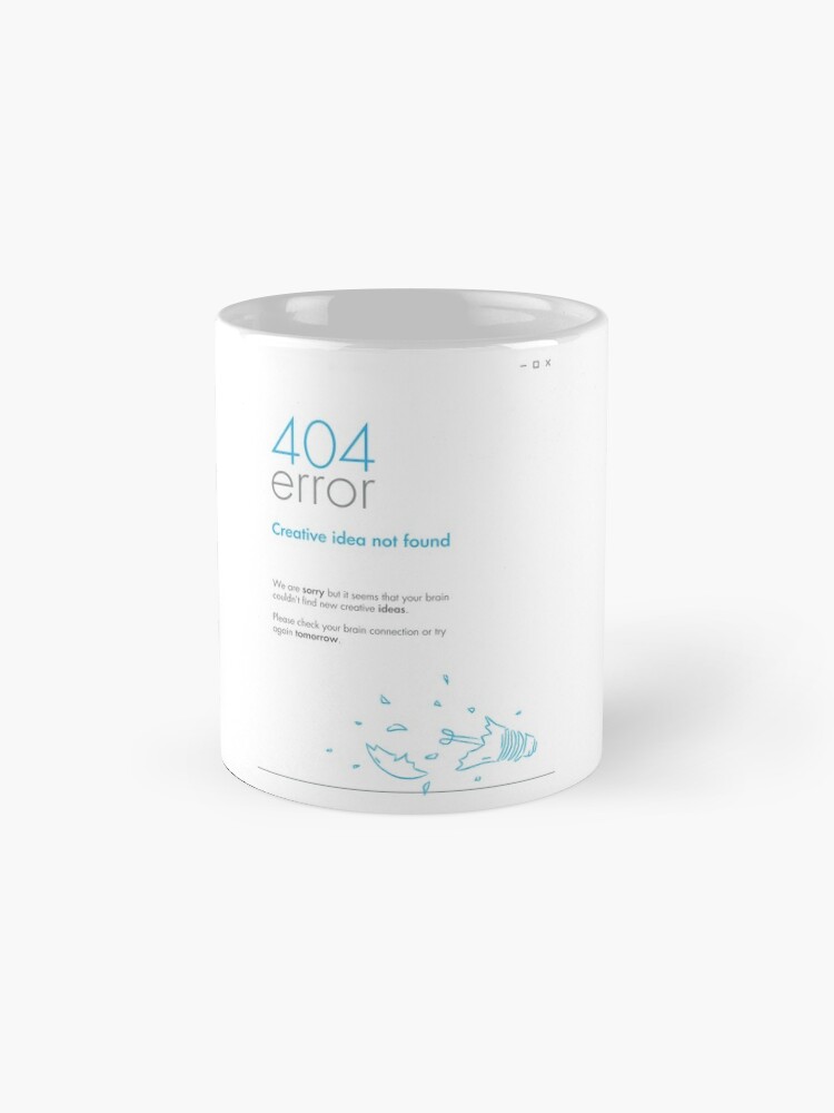 Alternate view of 404 Error! Coffee Mug