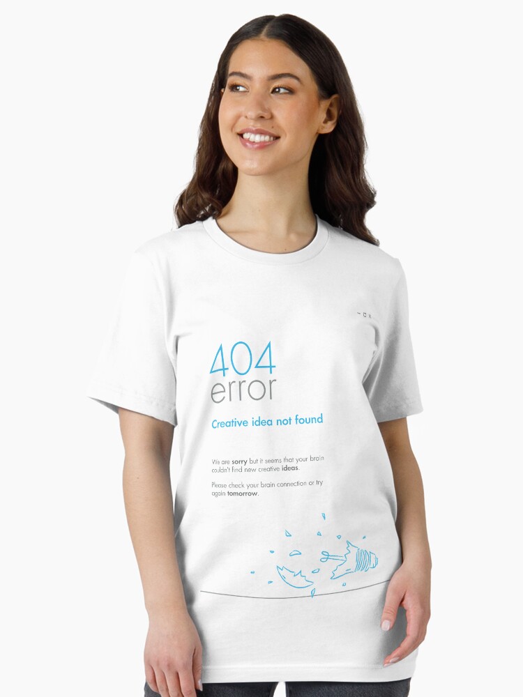 Thumbnail 1 of 7, Essential T-Shirt, 404 Error! designed and sold by ChristosEllinas.