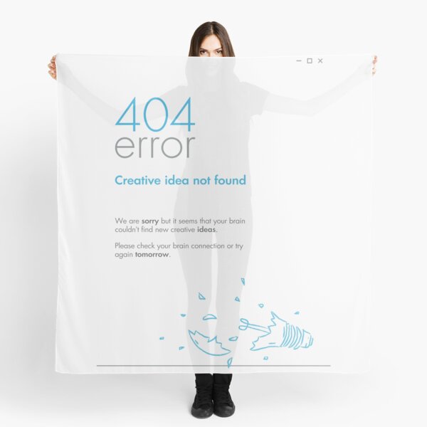 404 Error! Scarf