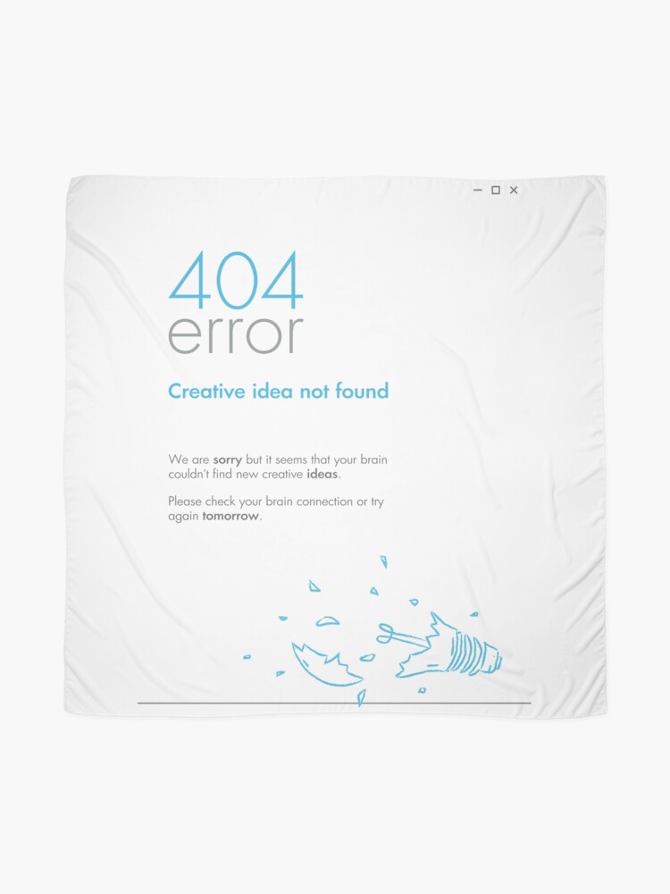 Alternate view of 404 Error! Scarf