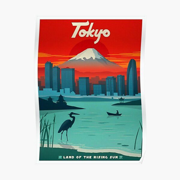 Tokyo Sunset Poster