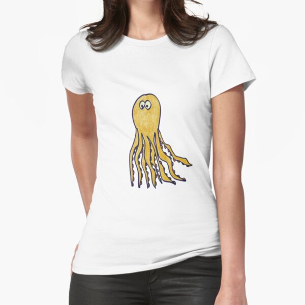 Octopus Fitted T-Shirt