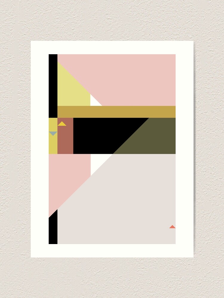 Alternate view of Constructivist Tune n° 3 Art Print