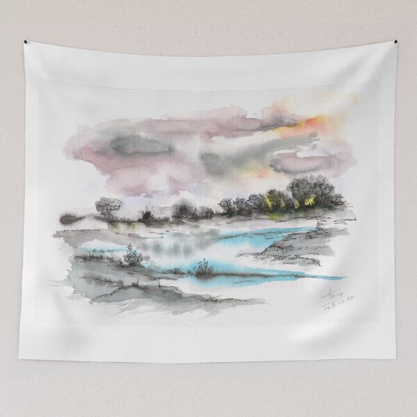 Item preview, Frozen river designed and sold by Artual.