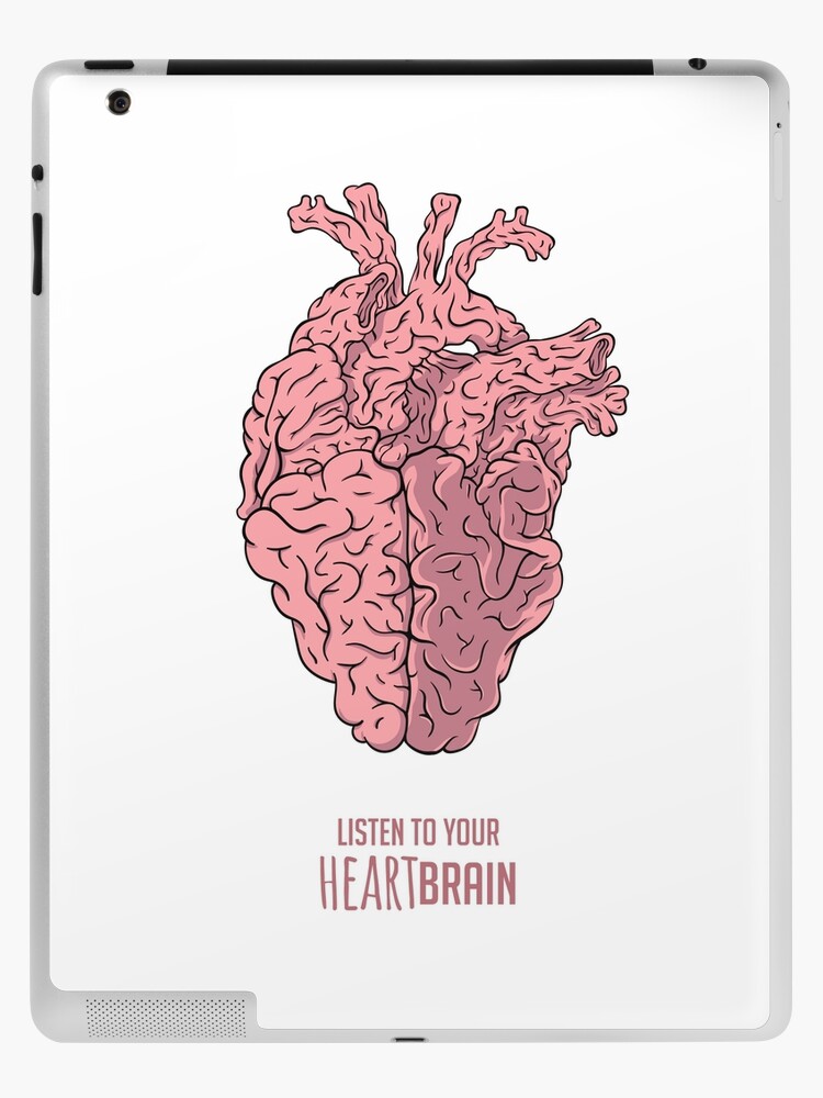 iPad Case & Skin, Heart Brain! designed and sold by Dum Design