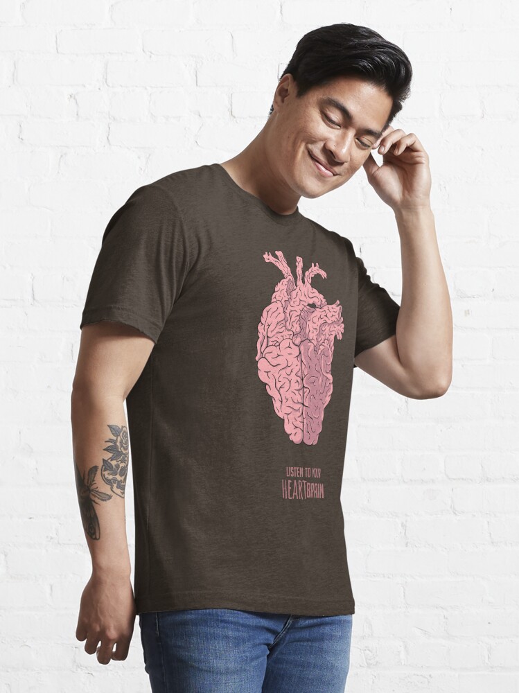 Alternate view of Heart Brain! Essential T-Shirt