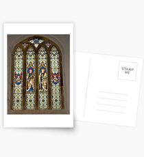Window #1 East Witton Church Postcards