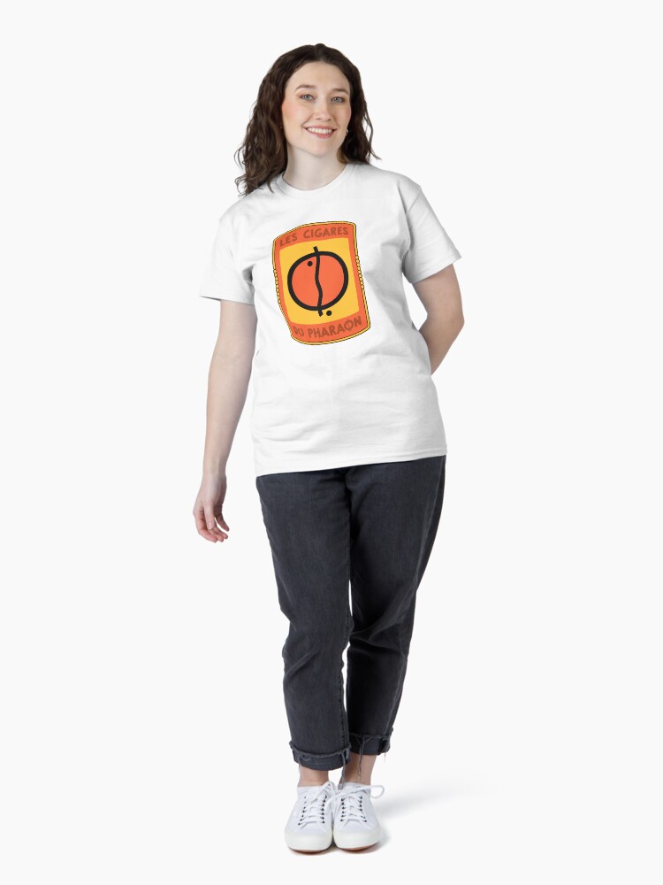 Thumbnail 4 of 7, Classic T-Shirt, The Cigars of the Pharaoh Logo designed and sold by ChristosEllinas.
