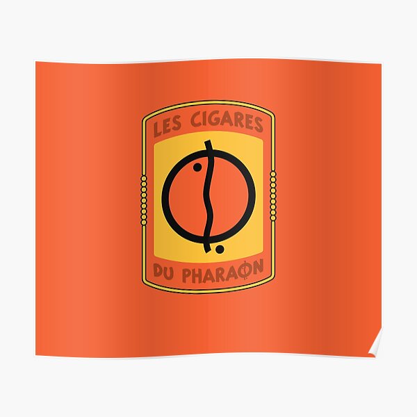 the-cigars-of-the-pharaoh-logo-poster