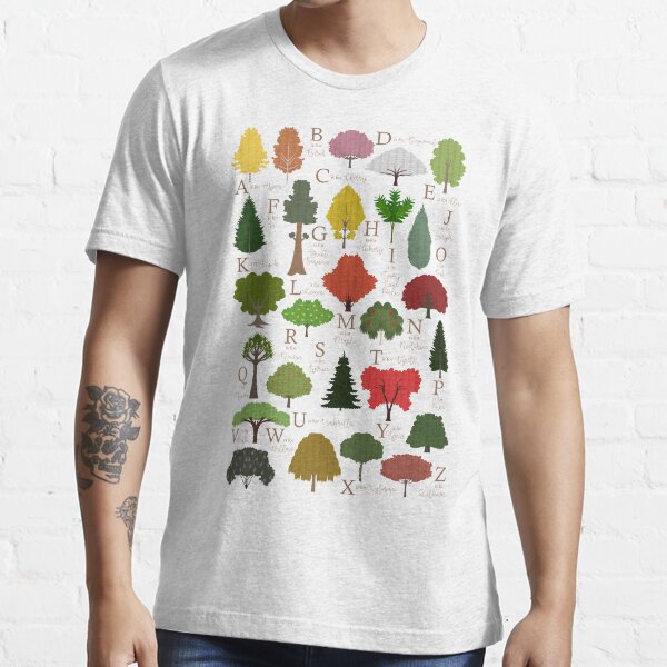 Trees Alphabet Shirt Essential T-Shirt