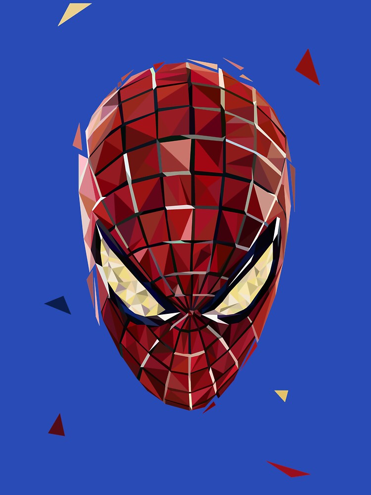 Thumbnail 7 of 7, Essential T-Shirt, Polygon Red Hero designed and sold by ChristosEllinas.