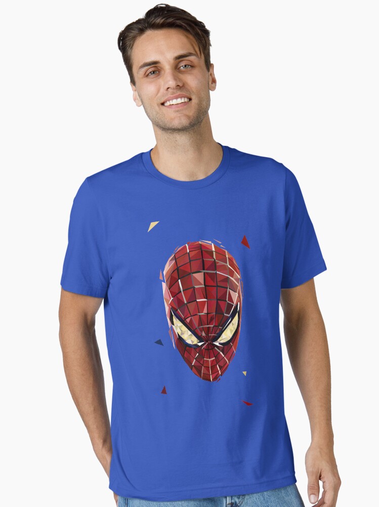 Thumbnail 2 of 7, Essential T-Shirt, Polygon Red Hero designed and sold by ChristosEllinas.