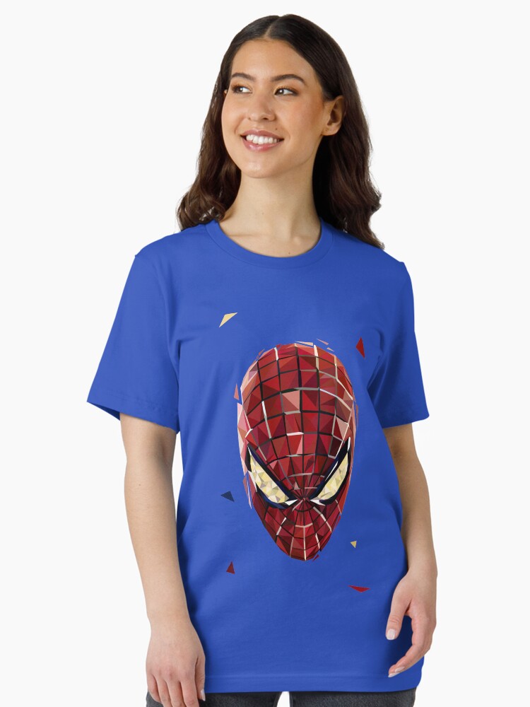 Thumbnail 1 of 7, Essential T-Shirt, Polygon Red Hero designed and sold by ChristosEllinas.