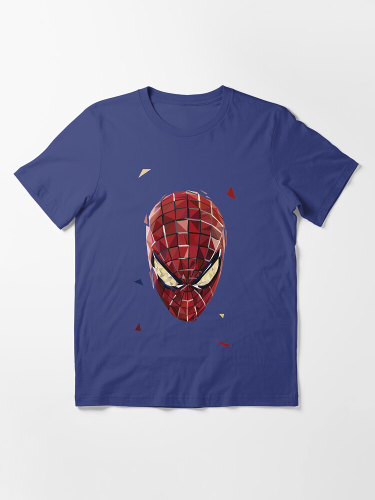 Thumbnail 2 of 7, Essential T-Shirt, Polygon Red Hero designed and sold by Dum Design.