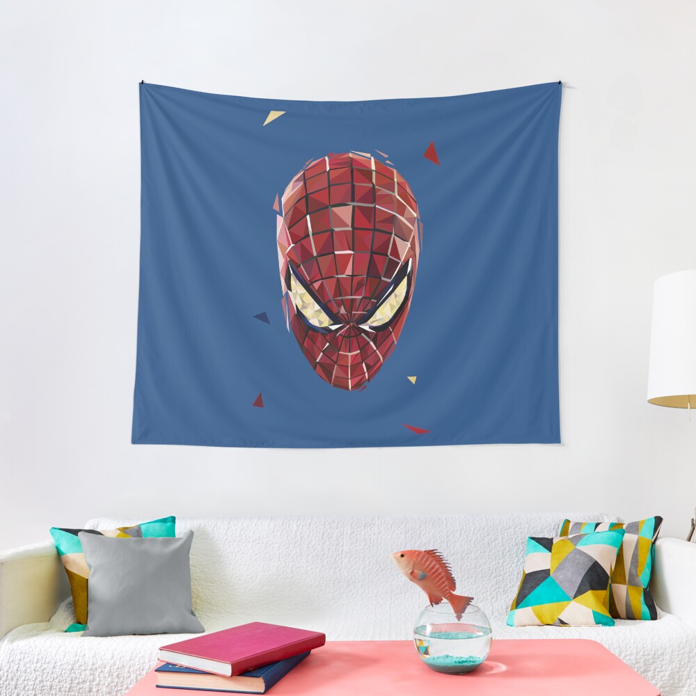 Polygon Hero Tapestry