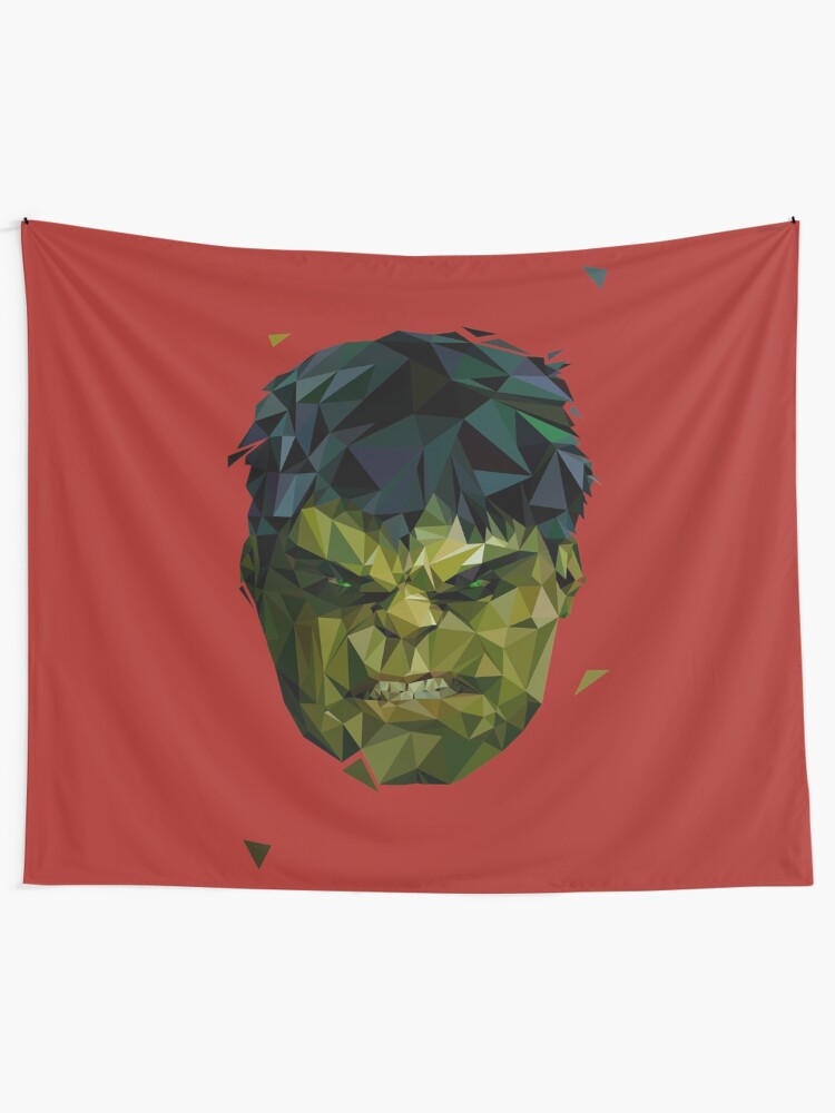 Alternate view of Polygon Hero Tapestry