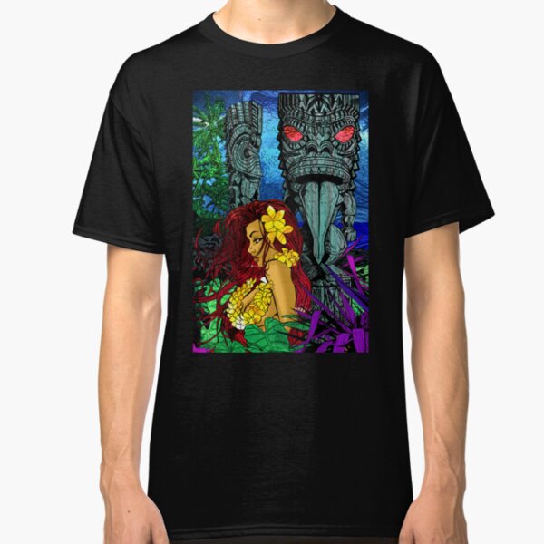 Girl with 2 Tiki Classic T-Shirt