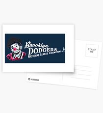 Los Angeles Dodgers - Brooklyn Dodgers 55 Artists impression reworking Baseball,old skool,old school, Postcards