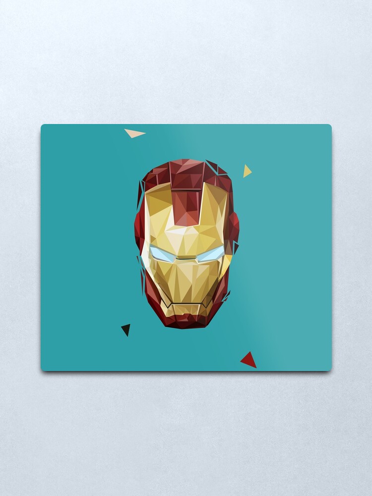 Alternate view of Polygon Hero Metal Print
