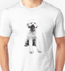 Labradoodle Face Design - A Labradoodle Christmas Gift Unisex T-Shirt