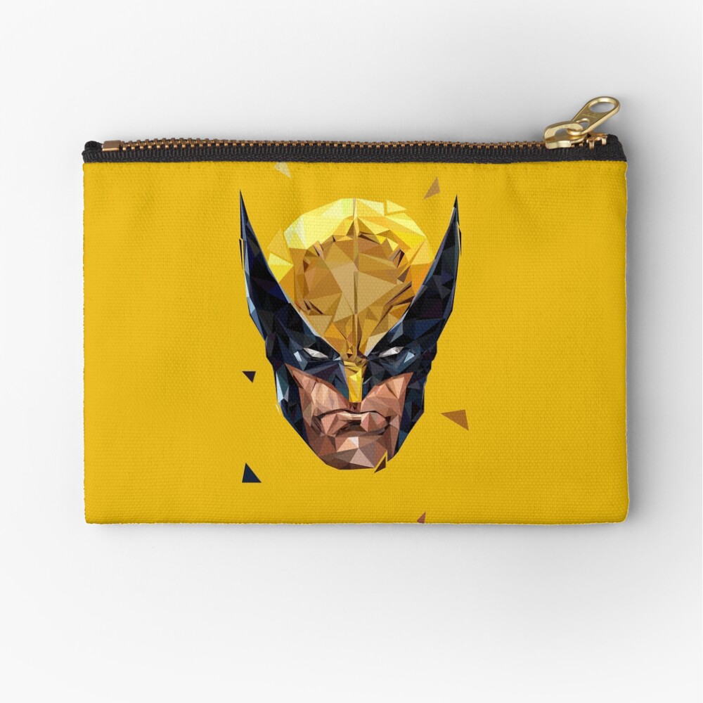 Polygon Hero Zipper Pouch