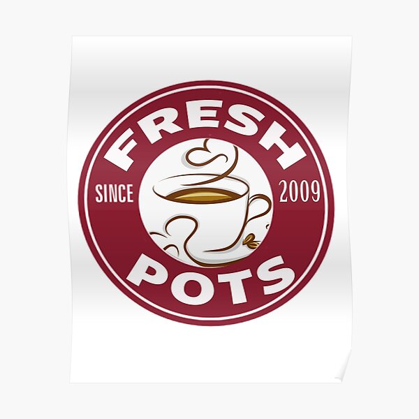 "Fresh pots coffee 2" Poster by razorhead Redbubble