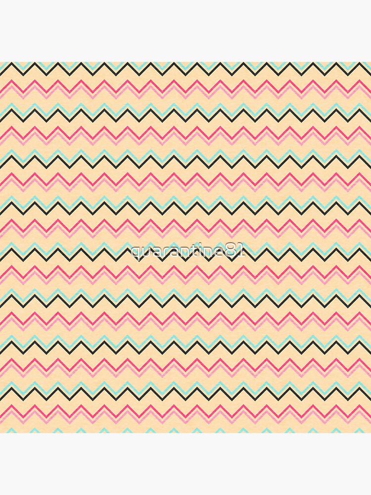 motif chevron rose vif