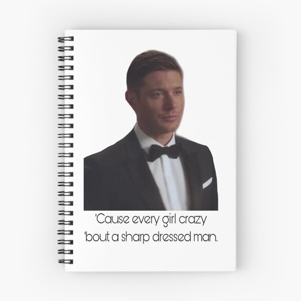 Item preview, Michael!Dean - Sharp Dressed Man designed and sold by Emily D'Amato.