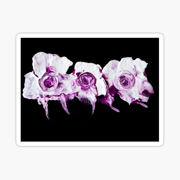 roses are ... purple Sticker
