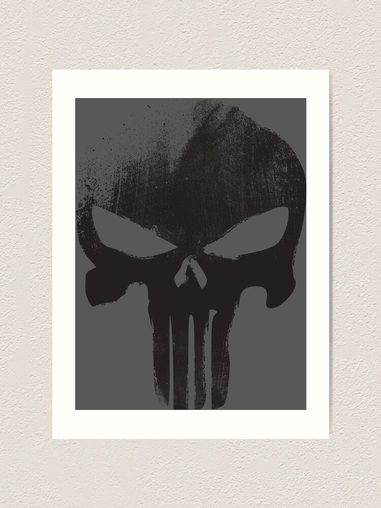 Thumbnail 1 of 3, Art Print, Black Skull designed and sold by ChristosEllinas.