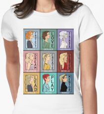 Gillian Anderson's Best Characters Women's Fitted T-Shirt