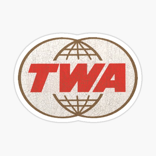 TWA Trans World Airlines USA Sticker