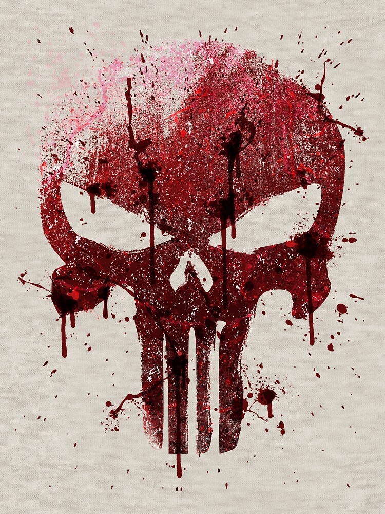 Thumbnail 5 of 5, Pullover Hoodie, Red Skull designed and sold by Dum Design.