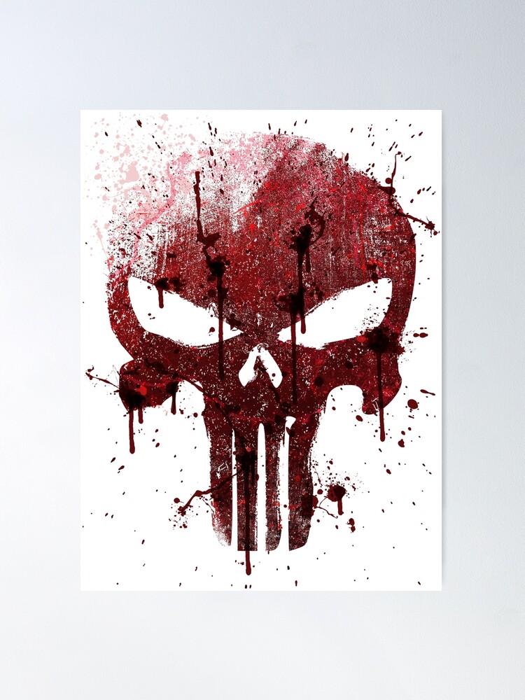 Alternate view of Red Skull Poster