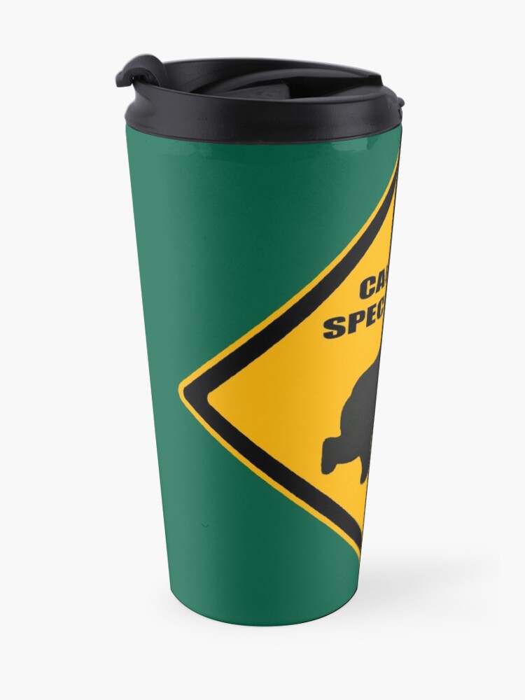Alternate view of Caution - Special Dad at Play Travel Mug