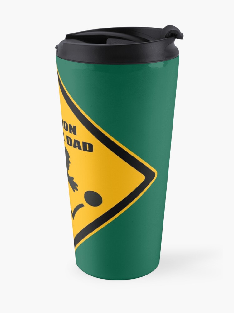 Alternate view of Caution - Special Dad at Play Travel Mug