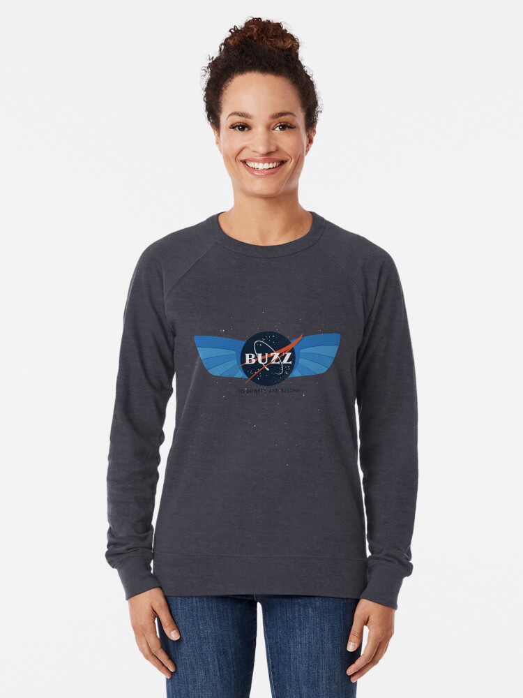 Alternate view of Buzz Nasa Logo Lightweight Sweatshirt