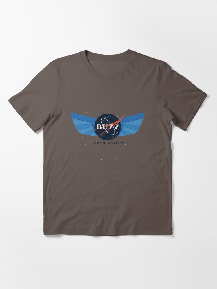 Alternate view of Buzz Nasa Logo Essential T-Shirt
