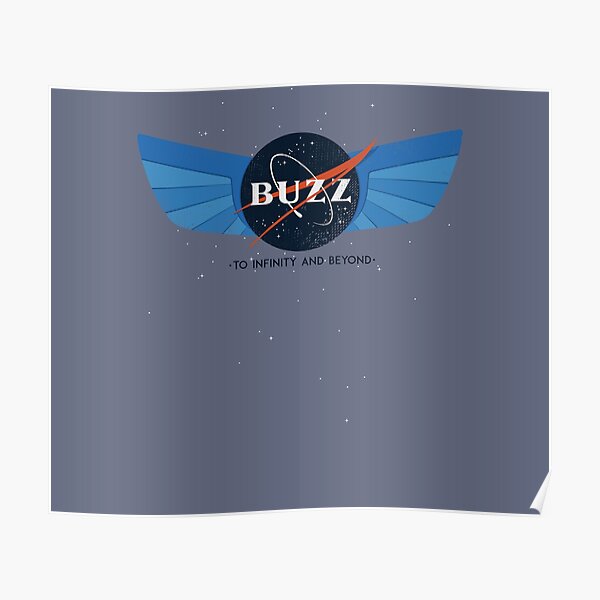 Buzz Nasa Logo Poster