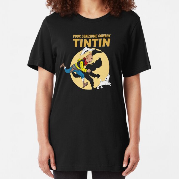 Lucky Luke - Tintin Slim Fit T-Shirt