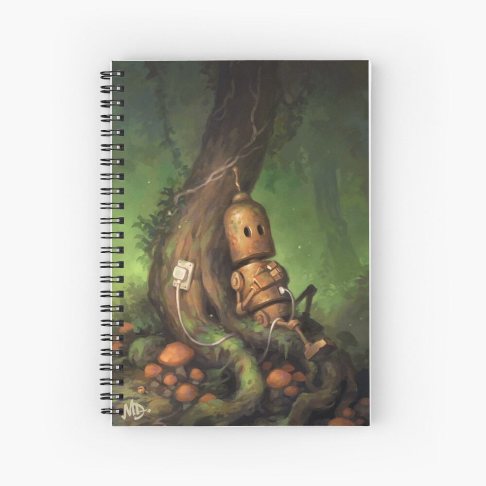 Item preview, Spiral Notebook designed and sold by MattDixonArt.