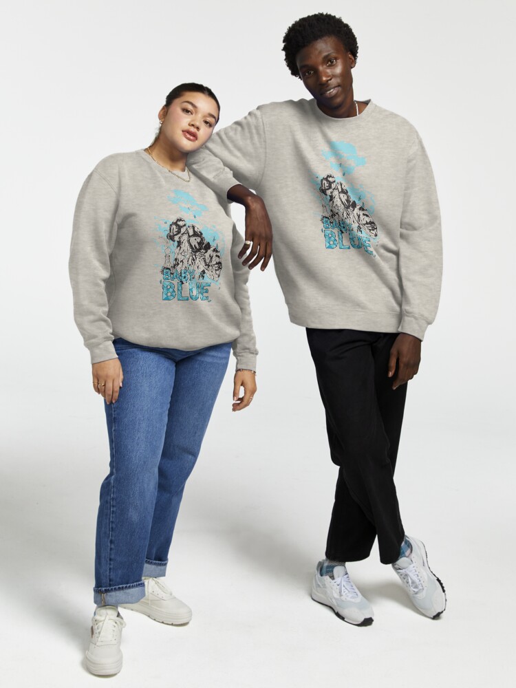 Thumbnail 1 of 7, Pullover Sweatshirt, Baby Blue! designed and sold by ChristosEllinas.