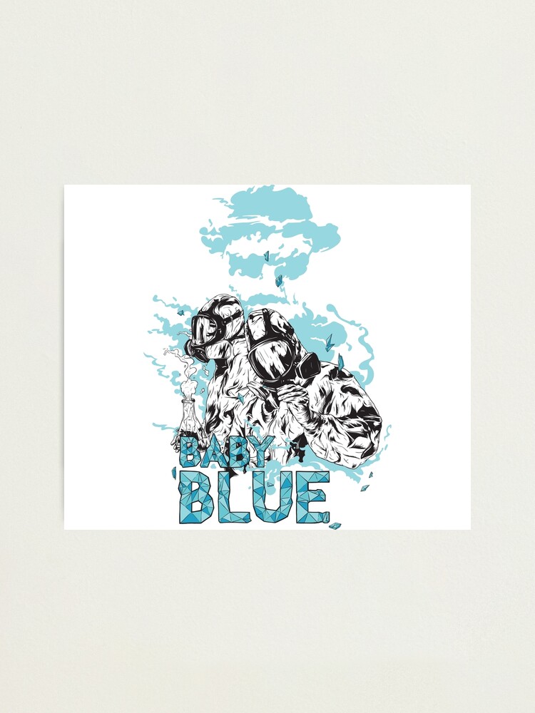 Thumbnail 2 of 3, Photographic Print, Baby Blue! designed and sold by Dum Design.