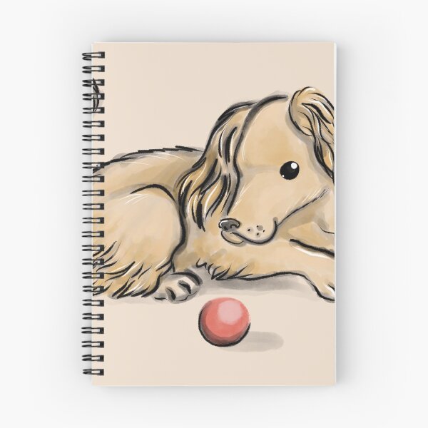 Item preview, Coker spaniel playing with a ball designed and sold by Matt Corrigan.