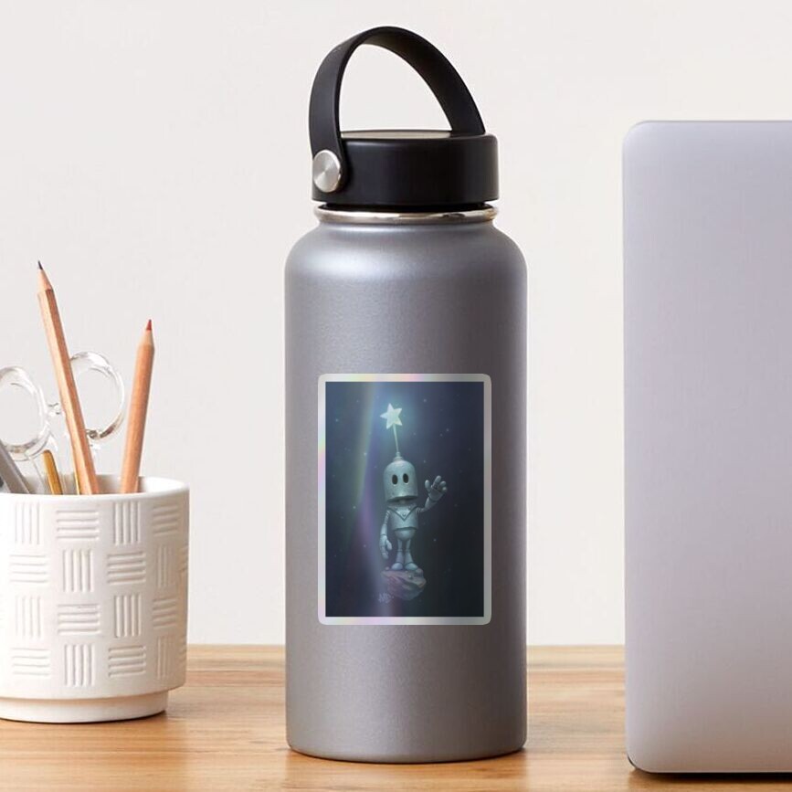 Item preview, Holographic Sticker designed and sold by MattDixonArt.