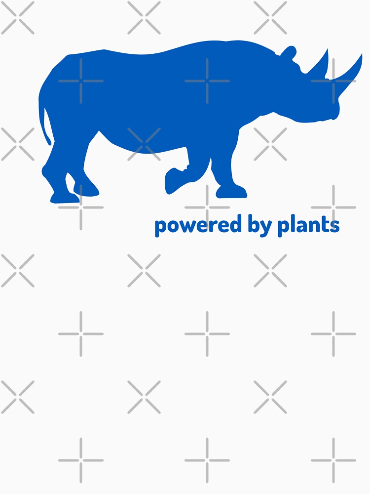 rhino powered by plants by PlantVictorious