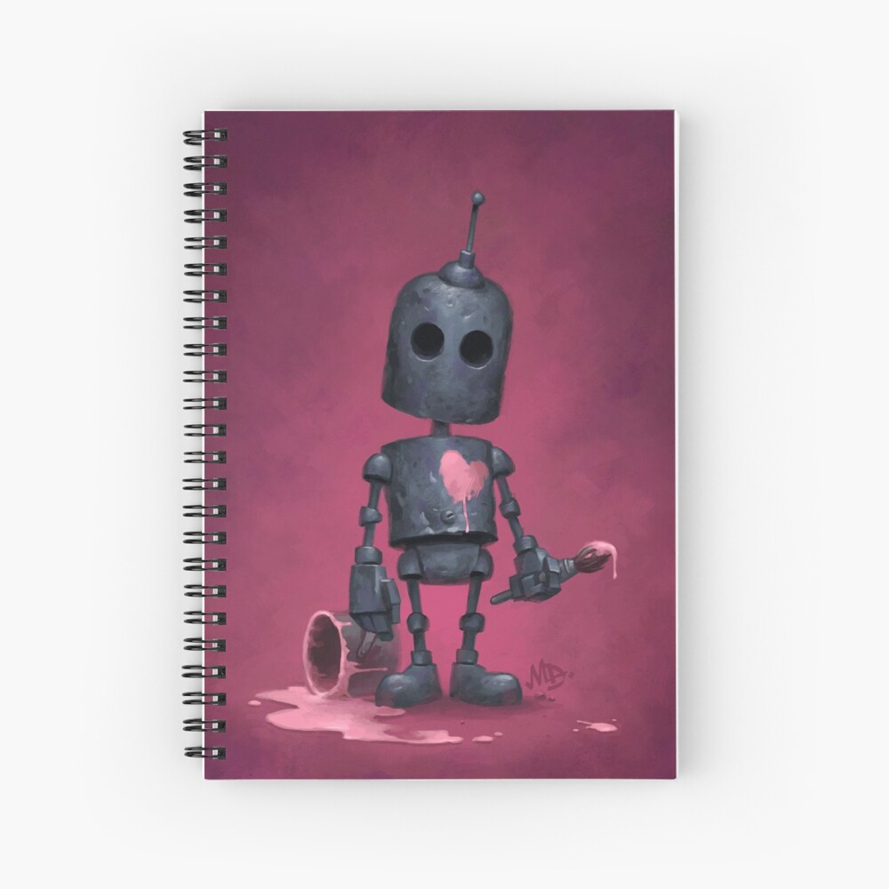 Item preview, Spiral Notebook designed and sold by MattDixonArt.