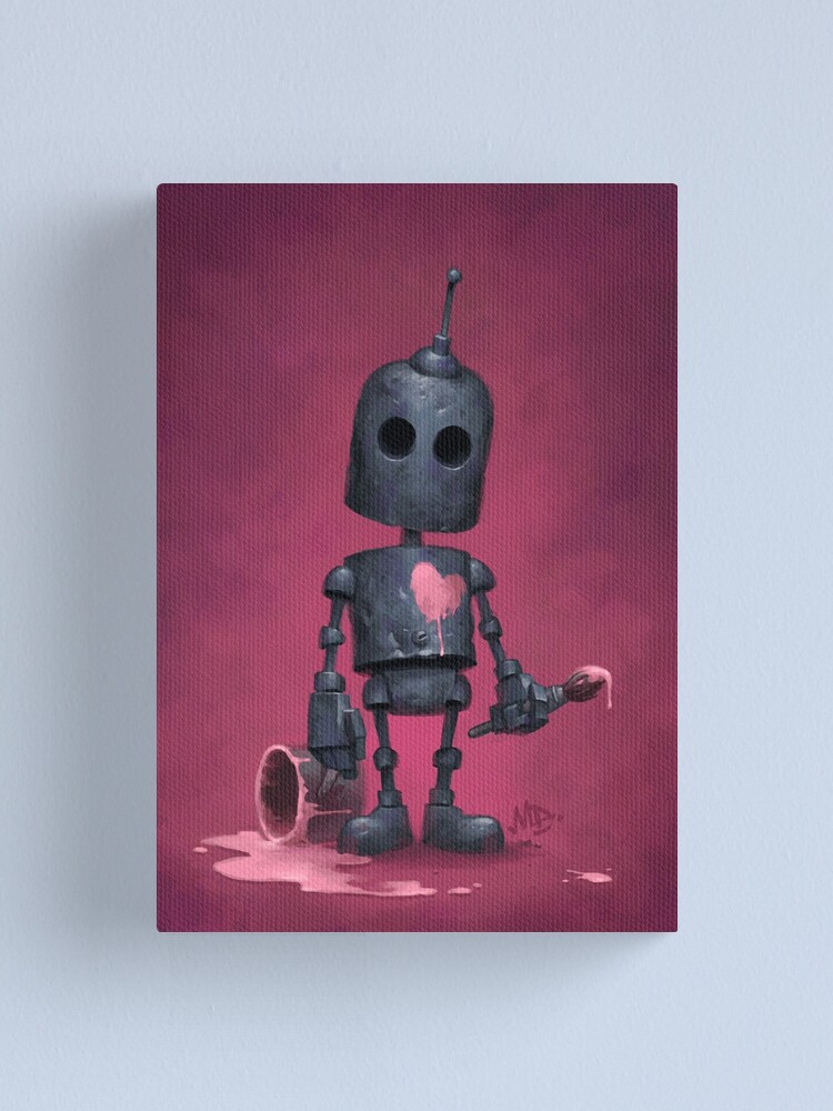 Alternate view of The Artist Canvas Print